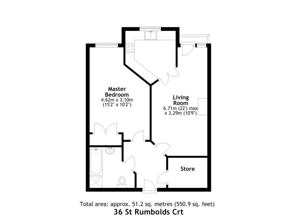 Floorplan for Brackley