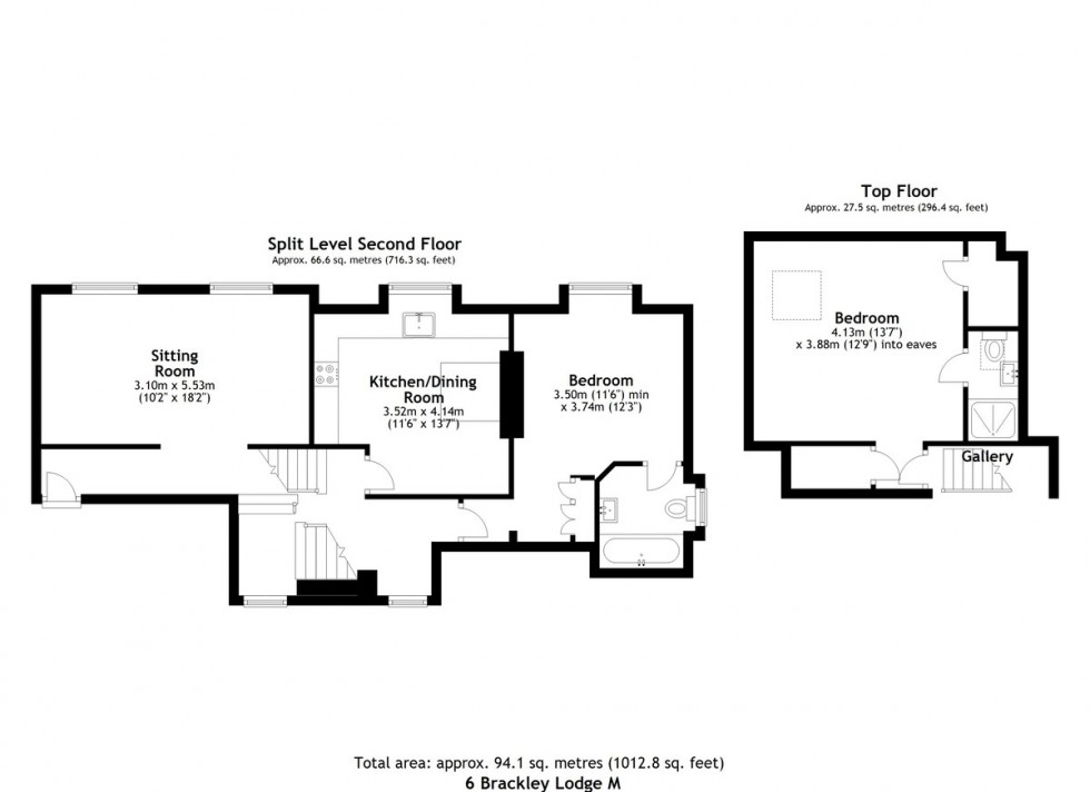 Floorplan for High Street, Brackley, Northants