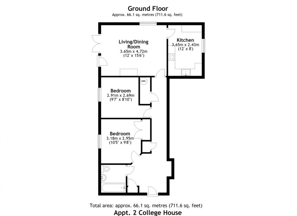 Floorplan for High Street, Brackley, Northants