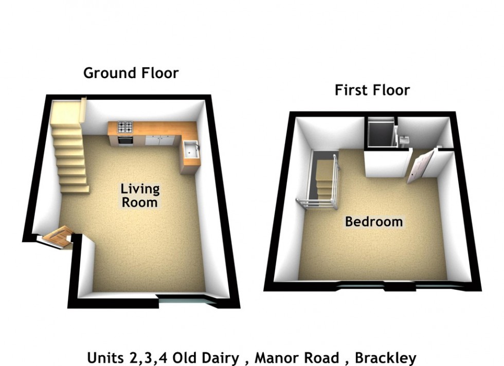 Floorplan for Brackley, Northants