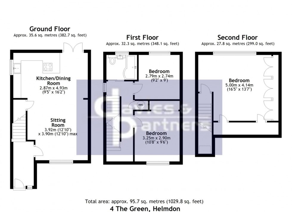 Floorplan for Helmdon, Brackley