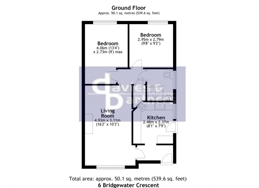 Floorplan for Bridgewater Crescent, Brackley, Northants