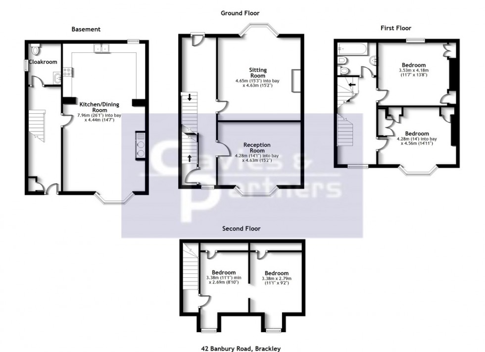Floorplan for Banbury Road, Brackley, Northants
