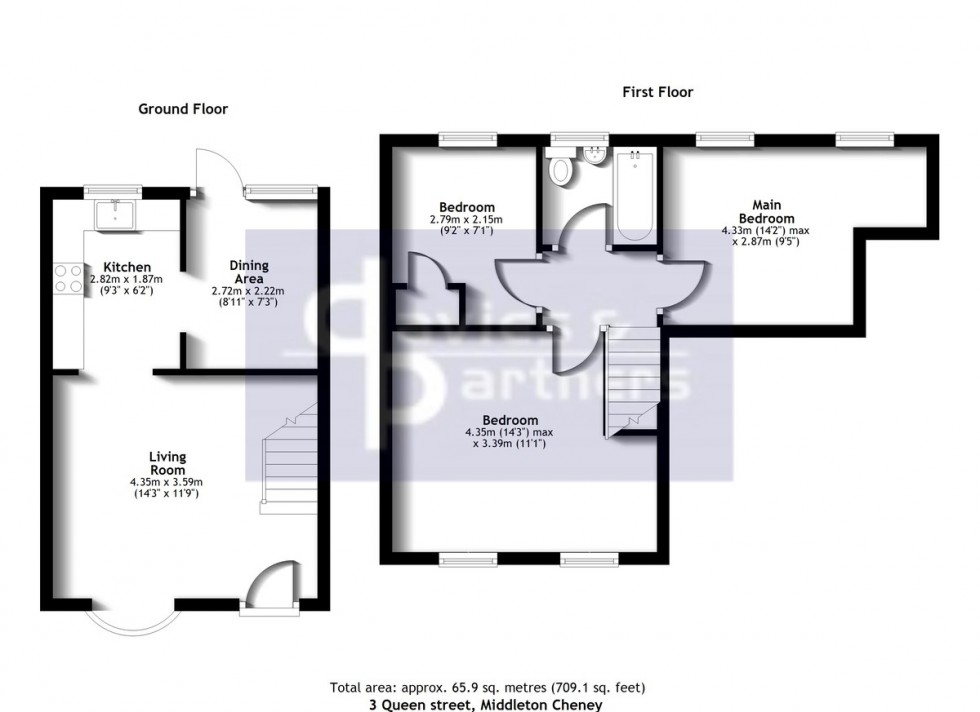 Floorplan for Middleton Cheney, Banbury