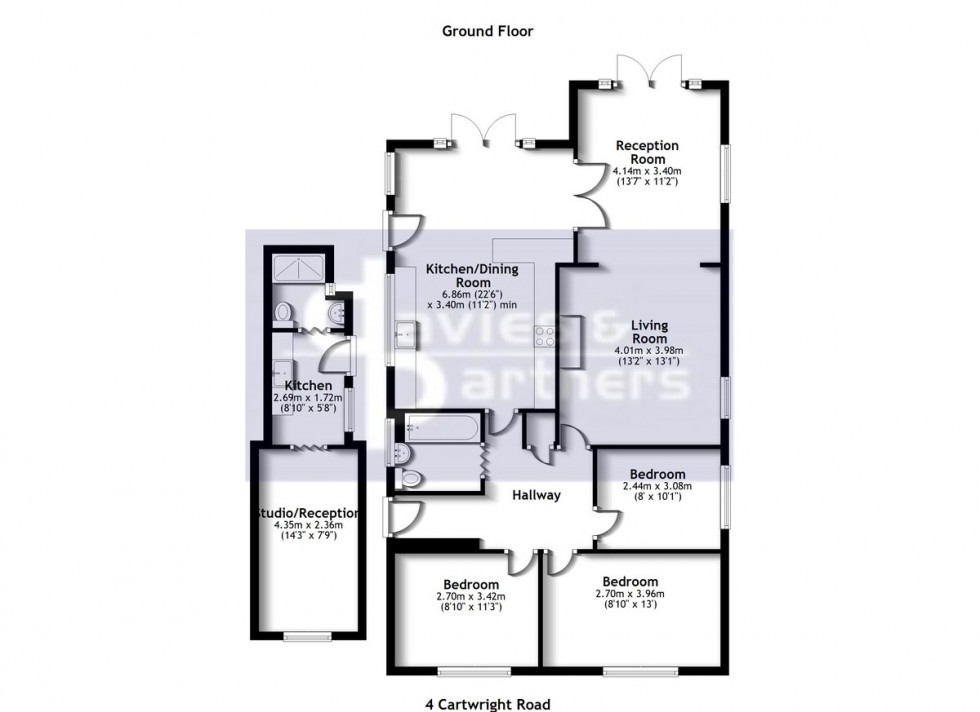 Floorplan for Charlton, Banbury, Oxfordshire
