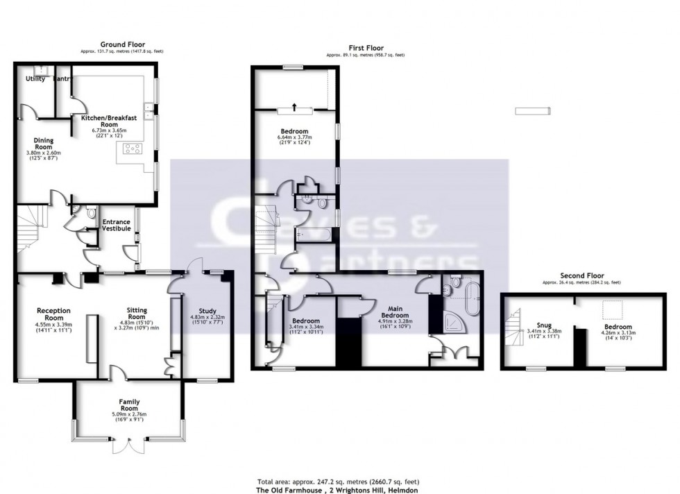 Floorplan for Helmdon, Brackley