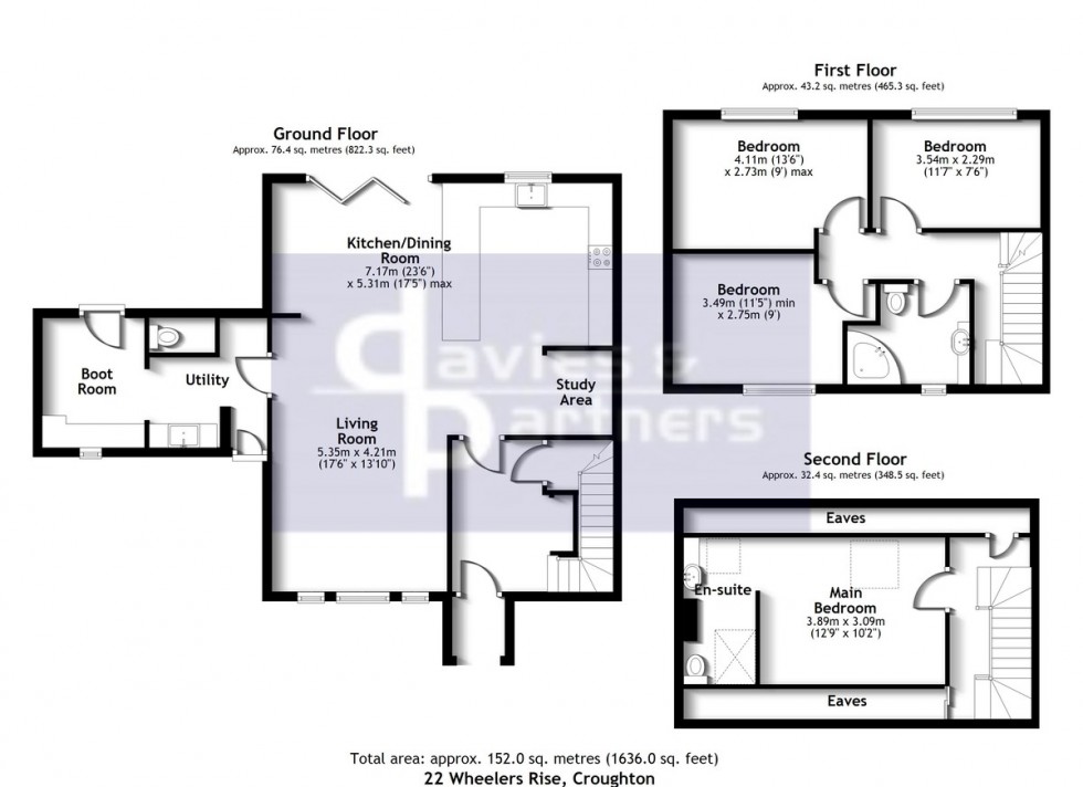 Floorplan for Croughton, Brackley