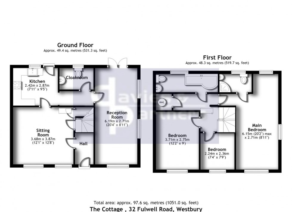 Floorplan for Westbury, Brackley